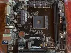 Ryzen Motherboard Asrock A320m-hdv Am4 Amd Hdmi