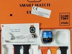 S100 ultra smart watch with 7 strap