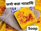 saffron goat milk soap