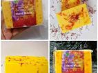 saffron goat milk soap