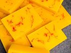 Saffron soap,