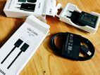 Samsung 25w charger & cable original