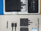 samsung 45w super fast charger adapter Type c to