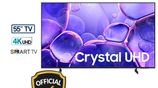 Samsung 55" U8510F Crystal UHD 4K Smart TV with official warranty