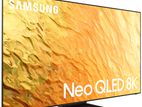 Samsung 65" Cu8100 UHD Smart Slim Borderless LED TV 2024