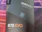 Samsung 870 EVO 250GB 2.5 Inch SATA III Internal SSD 3 Years Warranty