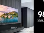 Samsung 98" Q80C UHD 4K Smart Slim Borderless Dolby HDR QLED TV