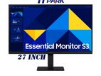 Samsung Essential Series S3 27 Inch FHD Display Professional Monitor