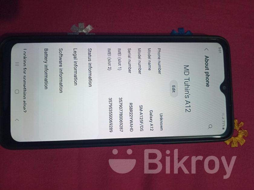 Samsung Galaxy A Used For Sale In Magura Bikroy