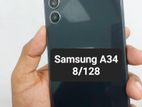 Samsung Galaxy A34 100 % Original (Used)