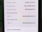 Samsung Galaxy A34 5G (Used)