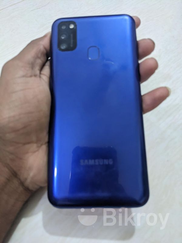 Bangladesh M21 Blue Color Samsung Galaxy M21 (Used) For Sale In