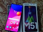 Samsung Galaxy M51 full fresh 8gb128gb (Used)