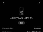 Samsung Galaxy S20 Ultra made in Dubai (Used)