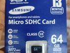 SAMSUNG MEMORY CARD 64GB