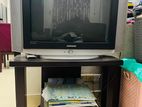 Samsung TV Semi Flat with trolley