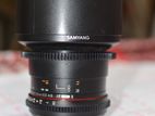 Samyang 14mm T3.1 VDSLRII Cine Lens for Canon EF Mount