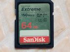 Sandisk 64 GB Extreme Memory Card