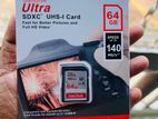 Sandisk 64gb 140 mbs memory card