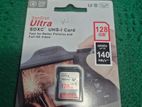 sandisk ultra 128 gb card 140 mbs