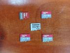 Sandisk,transcend,hik vission (128 GB) 3 dhoroner memory card ace...