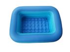 Sangda Three-Ring Rectangular Inflatable Pool with Pump – 120 cm