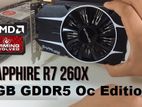 SAPPHIRE R7 260x 1GB DDR5 DUAL-X Oc Edition Gaming BOOST With Warranty