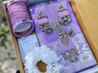 Saree & jewellery set