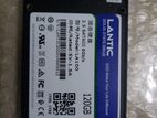 SATA SSD-120gb & HDD-500GB.