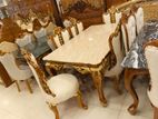 স্বল্পমূল্যে সলিড সেগুন কাঠের ডাইনিং সেট কিনুন