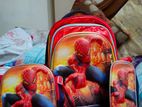 school bag sets spider man