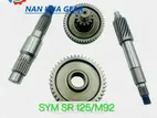 Scooter Transmission Axle Drive Output Sprocket Shaft GearboxOutput