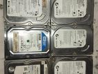 Seagate HDD 160*3, 250*1, WD 320*1, sumsang 320*1