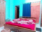 সেগুন কাঠ দিয়ে বানানো। লো-হাইট - কিং সাইজ (৭ ফিট ২ ইঞ্চি বাই ৬ ফিট)