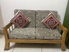 Shegun Wood Sofa Set 5 Seat ( 2 | 1 )