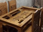 সেগুন কাঠের ডাইনিং টেবিল বিক্রয় করা হবে