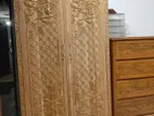 সেগুন কাঠের নিউ আলমারী ( বার্নিশ বিহীন)