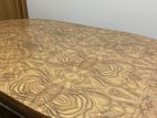 Shegun Wood Dinning Table with 6 Chairs