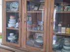 সেগুন কাঠের শোকেস ৬ ফিট X