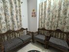 সেগুন কাঠের সোফা, ৪ সিট।