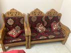 Segun Sofa Set 2/2/1 Pcs, Centre Table, Cushion, Pillows Combo