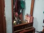 segun wood er dressing table and wall showcase combo for sell.