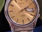 Seiko 5 Automatic 21-jewels Golden dial Japan