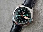 SEIKO 5 Automatic Black Numeric Dial JAPAN