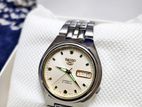 SEIKO 5 Automatic Cream Dial Original JAPAN