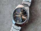 SEIKO 5 Automatic Engraved Design Dial JAPAN