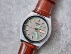 SEIKO 5 Automatic Grey With Butterfly strap JAPAN