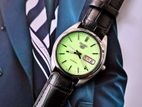 SEIKO 5 Automatic Original JAPAN Glowing lume dial with Belt