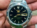 Seiko 5 Automatic Watch Sports Water 100m Reset 23 Jewels