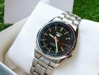 SEIKO 5 Black Automatic Gorgeous Series JAPAN